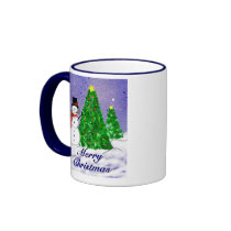 Merry Christmas mugs