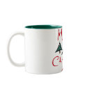 Merry Christmas Mug - Christmas Trees