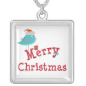 Merry Christmas necklace