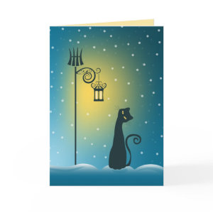 Merry Christmas & New Year Greeting Card card