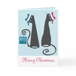 Merry Christmas & New Year Greeting Card card
