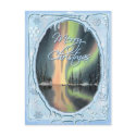 MERRY CHRISTMAS NORTHERN LIGHTS by SHARON SHARPE postcards by sharonsharpe MERRY CHRISTMAS NORTHERN LIGHTS by SHARON SHARPE postcards