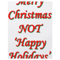 Merry Christmas, NOT 'Happy Holidays' flyers by johncihon Merry Christmas, NOT 'Happy Holidays' flyers