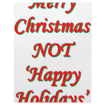 Merry Christmas, NOT 'Happy Holidays' letterhead by johncihon Merry Christmas, NOT 'Happy Holidays' letterhead