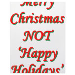 Merry Christmas, NOT 'Happy Holidays' Letterhead Design