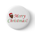 Merry Christmas Obama Button