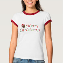 Merry Christmas Obama Tee t-shirts by obamastore Merry Christmas Obama Tee t-shirts