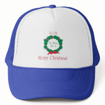 Merry Christmas OK hats by davoodi Merry Christmas OK hats