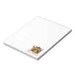 Merry Christmas Old St. Nick Fireplace Stockings Memo Notepads