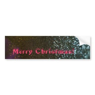 Merry Christmas Ornament Bumper Stickers
