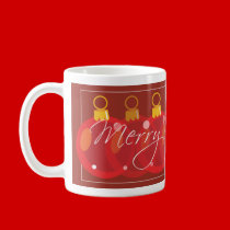 Merry Christmas Ornament Design mugs