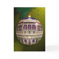 Merry Christmas Ornament-Green cards by CardsNLetahs Merry Christmas Ornament-Green cards
