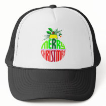Merry Christmas Ornament hats