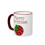 Merry Christmas Ornament Mug mug