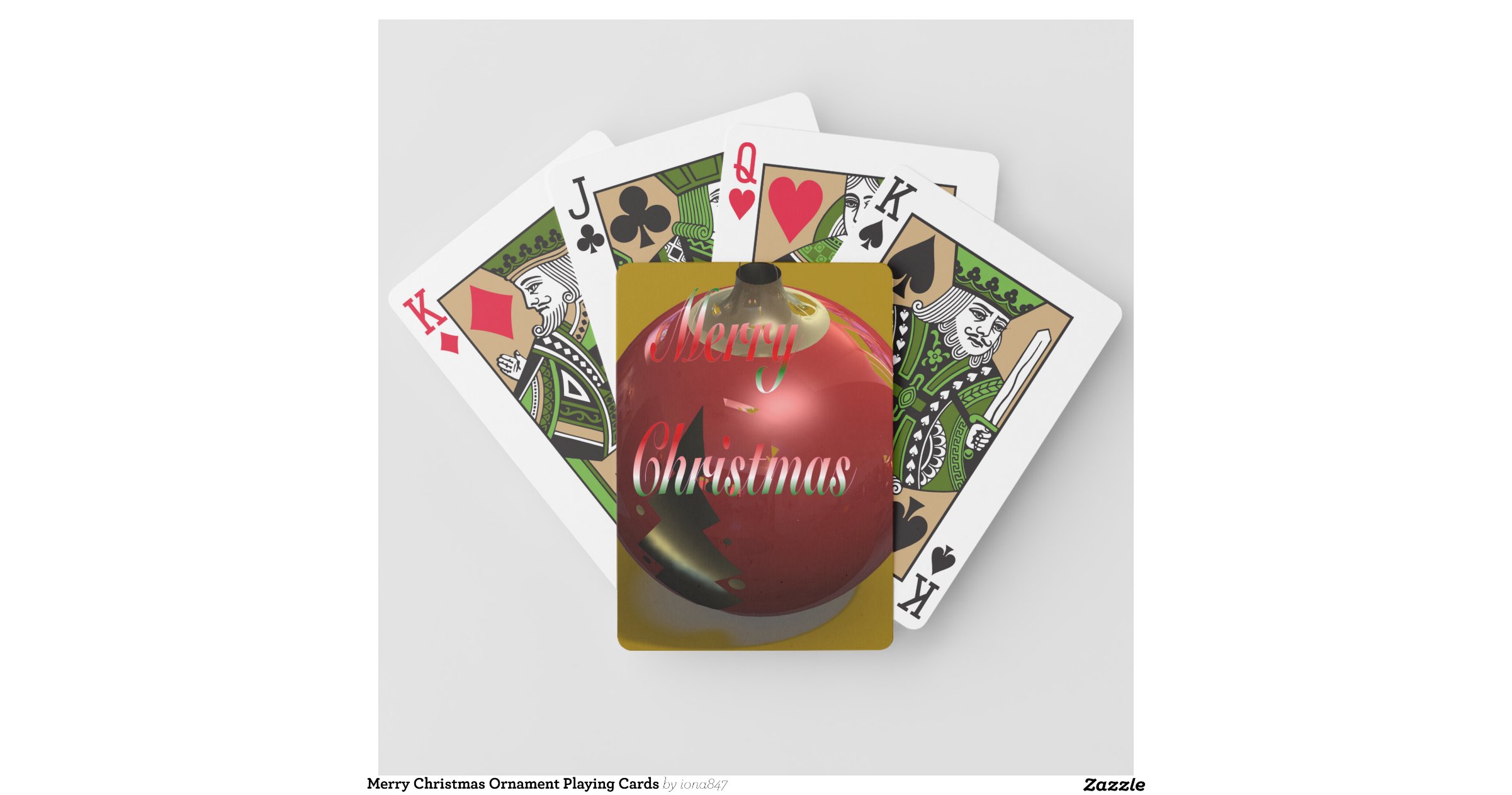 merry christmas ornament playing cards merry christmas ornament playing cards