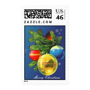Merry Christmas Ornaments stamp
