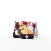 Merry Christmas Patriot Card