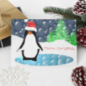 Merry Christmas Penguin - cards