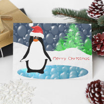 Merry Christmas Penguin - cards by samack Merry Christmas Penguin - cards