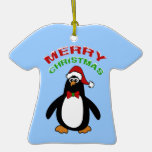 Merry Christmas Penguin Christmas Tree Ornaments