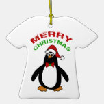 Merry Christmas Penguin Christmas Tree Ornaments