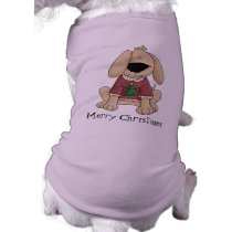 Merry Christmas Pet Shirt pet clothing