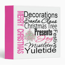 Merry Christmas Photo Album and Binder