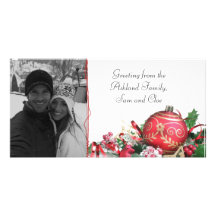 merry christmas photo card
