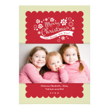 Merry Christmas Photo Card