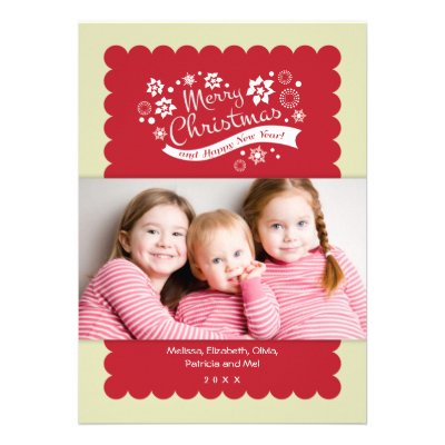 Merry Christmas Photo Card