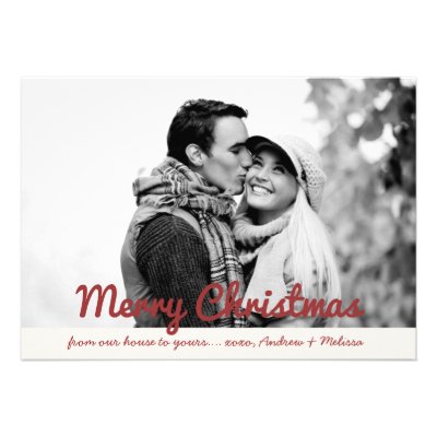 Merry Christmas Photo Card