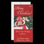 Merry Christmas Photo Card photo cards