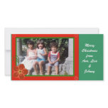 Merry Christmas photo card