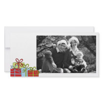 merry christmas photo card