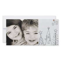 merry christmas photo card