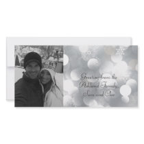 merry christmas photo card
