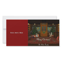 Merry Christmas Photo Card Template photo cards