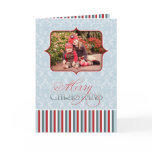 Merry Christmas Photo Folded Card