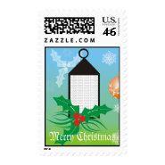 Merry Christmas Photo Template Stamp stamp