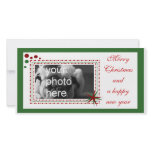 Merry, Christmas Custom Photo Card