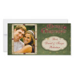 Merry Christmas Personalized Photo Card