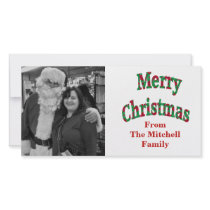 Merry Christmas photo cards