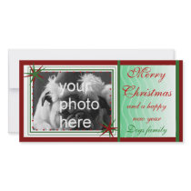 Merry, Christmas photo cards