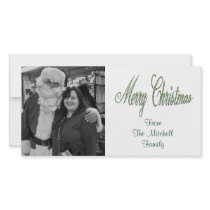 Merry Christmas photo cards
