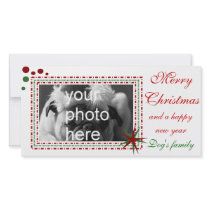 Merry, Christmas photo cards
