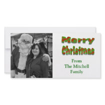 Merry Christmas photo cards
