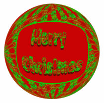 Merry Christmas photo sculptures