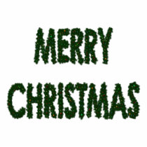 Merry Christmas Acrylic Cut Outs