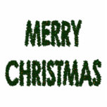 Merry Christmas Acrylic Cut Outs