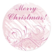 Merry, Christmas! pink grunge stickers by VioDeSign Merry, Christmas! pink grunge stickers